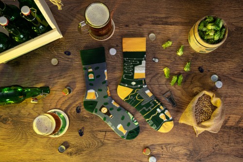 SPOX SOX Socken mit Bier Motiven