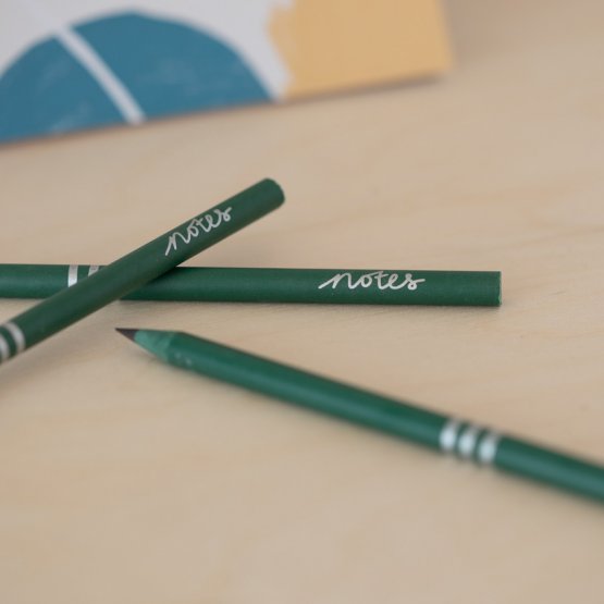 Bleistifte Notes grün