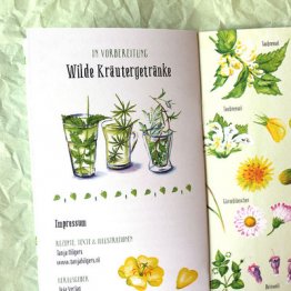 Wilde Kräuterküche - Buch mit Wildkräuterrezepten für jeden Tag